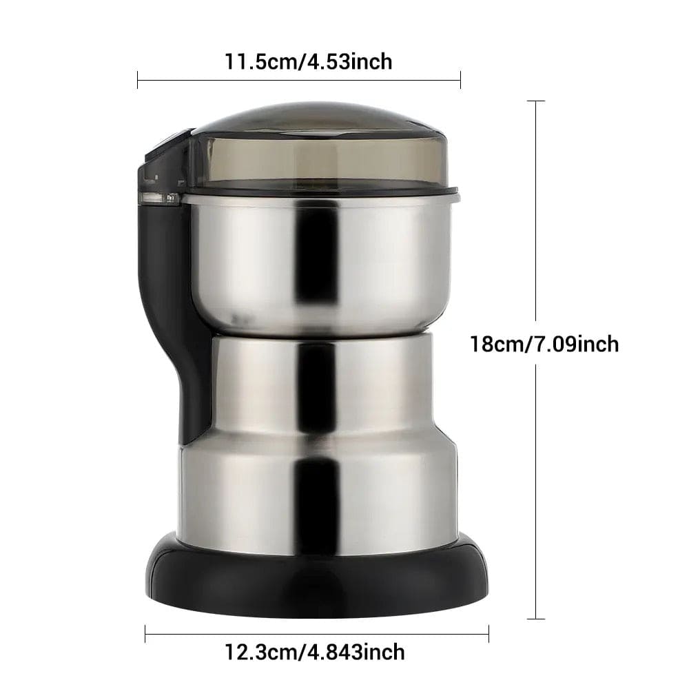 Electric Coffee Grinder, Multifunction Smash Machine, Home Food Powder Crusher, Home Cafe Grander, Multipurpose Kitchen Spices Blender, Seasonings Mill Powder Grinding Machine Tool, Low Noise Multifunction Smash Machine Electric Coffee Grinder, Multifunction Smash Machine, Home Food Powder Crusher, Home Cafe Grander, Multipurpose Kitchen Spices Blender, Seasonings Mill Powder Grinding Machine Tool, Low Noise Multifunction Smash Machine